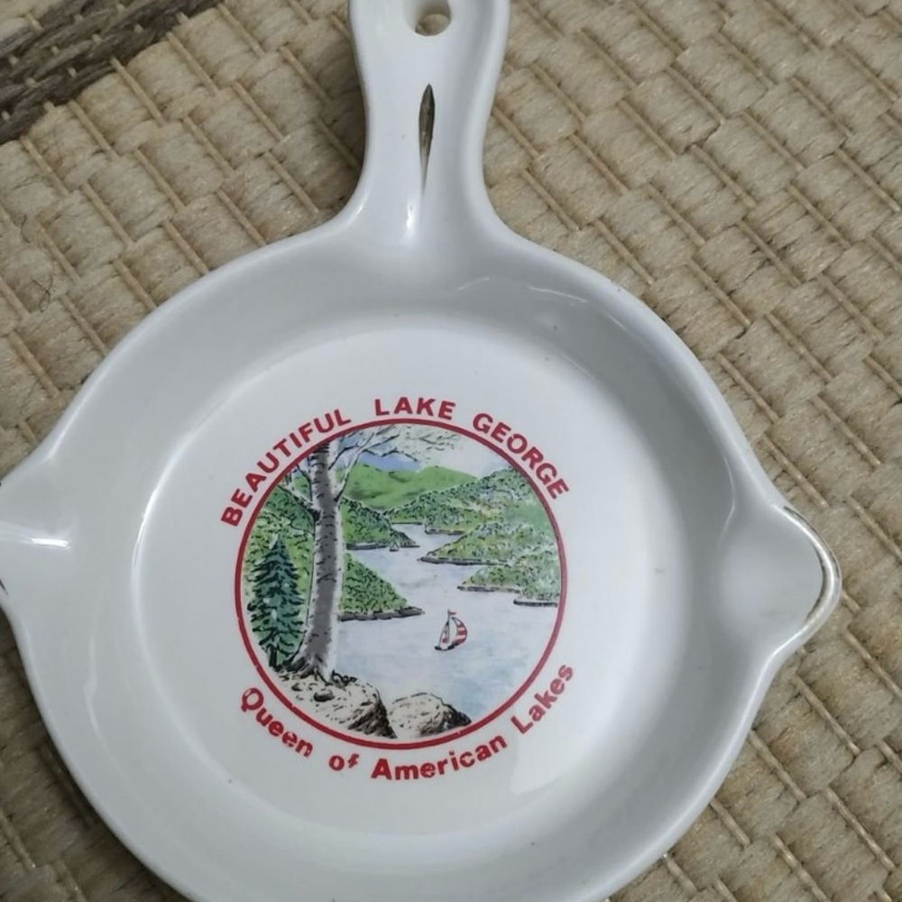 Lake George Souvenir Miniature Skillet